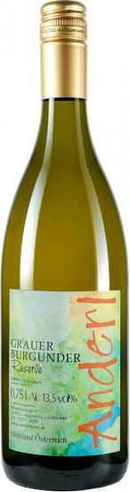 2017 Grauer Burgunder Reserve trocken - Weinhof Anderl