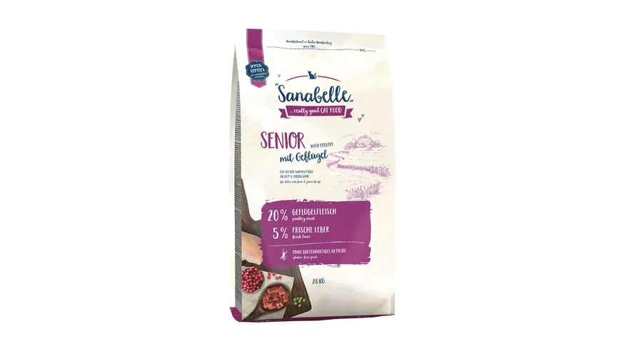 Sanabelle Katzentrockenfutter Senior 2 kg 2 kg