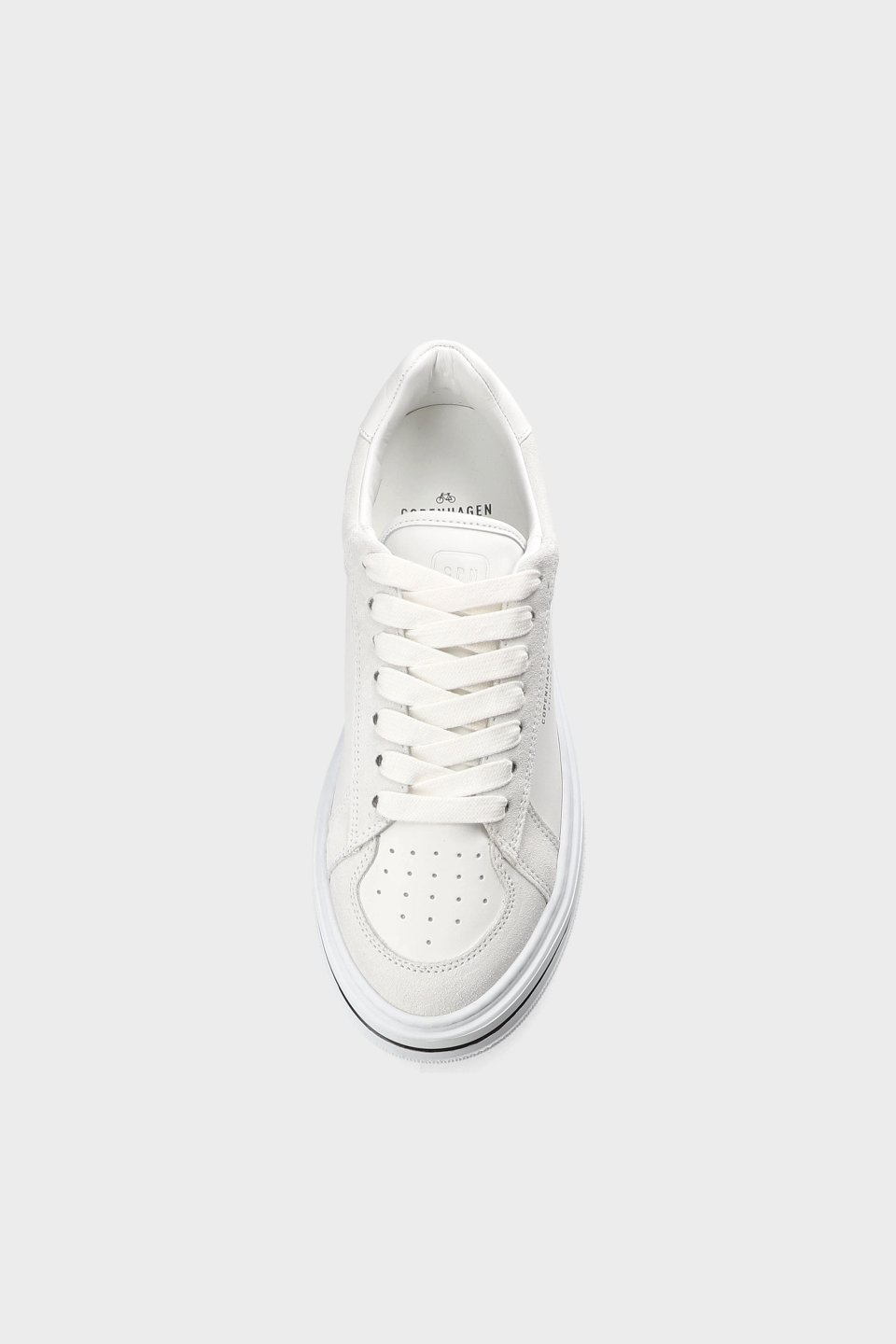 CPH181 leather mix white