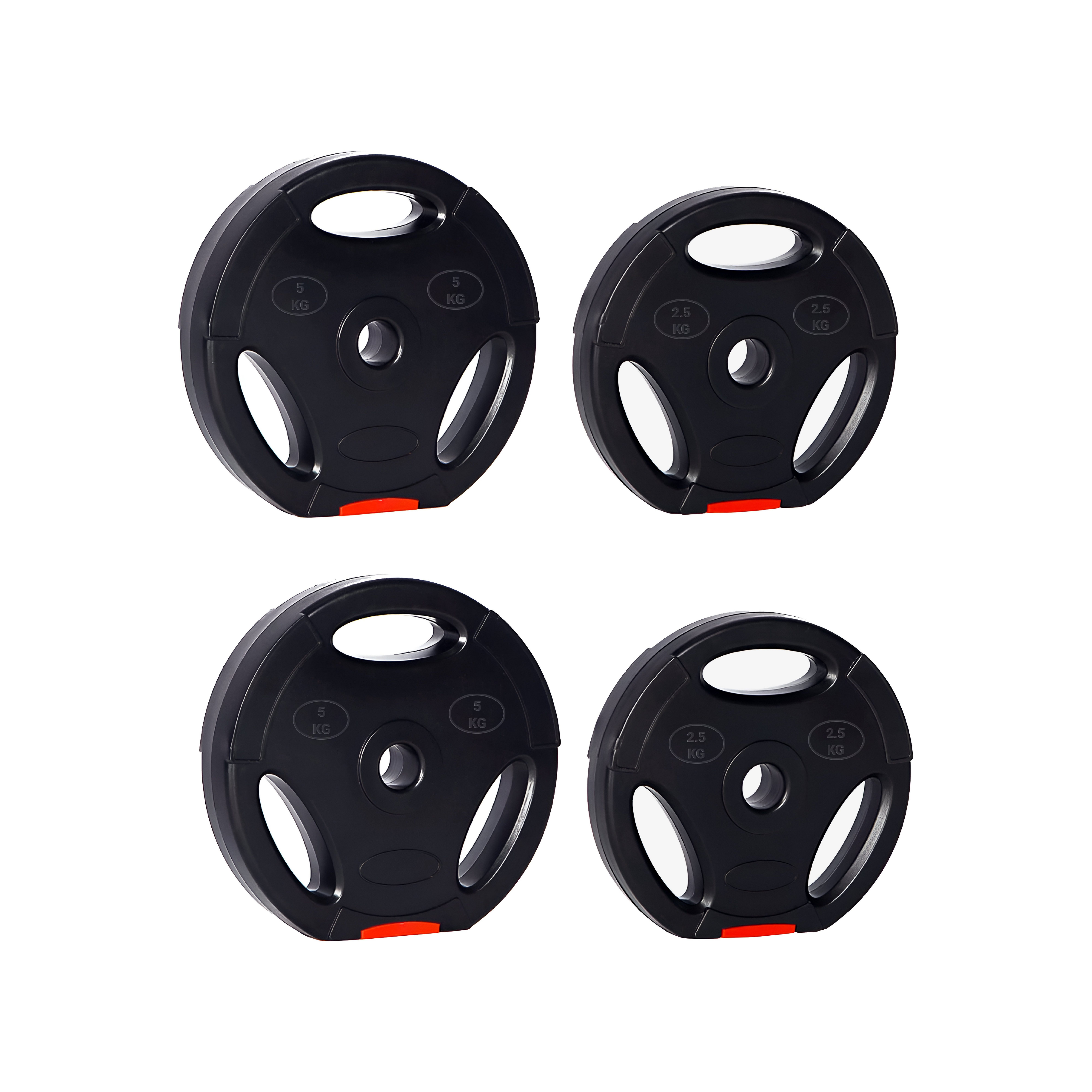Zoomyo Gewichteplatten Hantelscheiben, Hanteln, Krafttraining, 15/25 Kg Set, 30 mm, (set, Hantelscheiben 4er-Set)