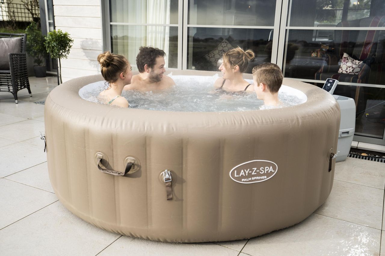 Bestway LAY-Z-SPAWhirlpool Palm Springs AirJet™ Ø 196 x 71 cm, rund