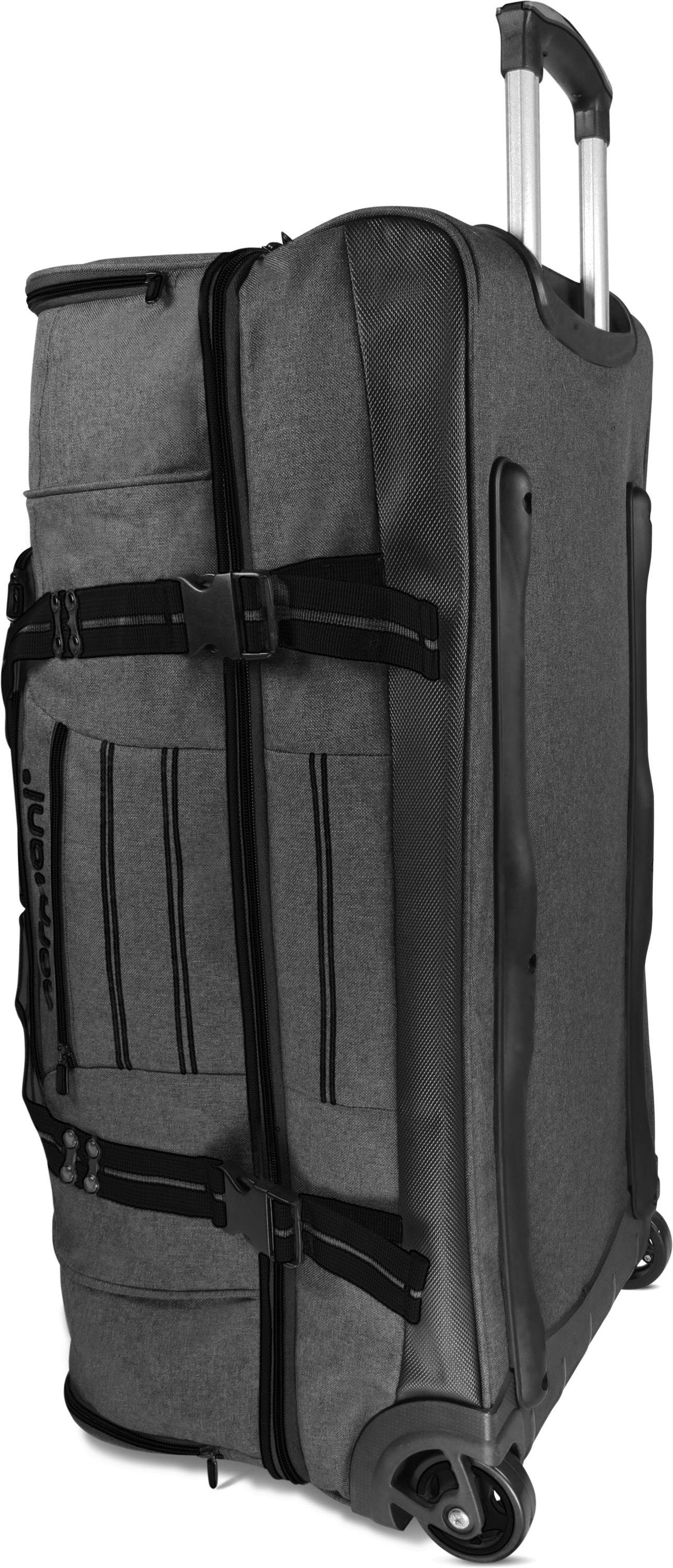normani Reisetasche Reisetasche 90 l Kompass 90, Trolley mit Rollen und 5 Fächern