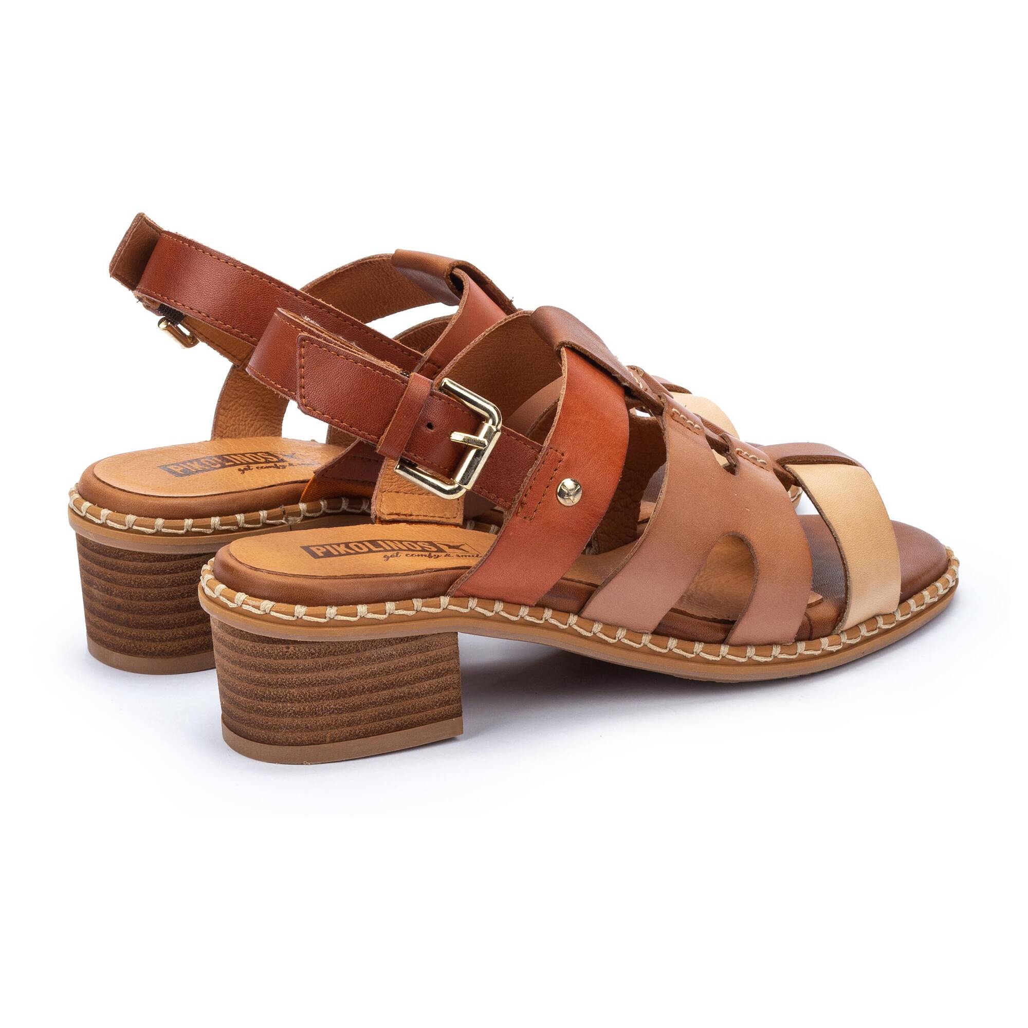 Sandalen met bandjes voor dames - BRANDY
