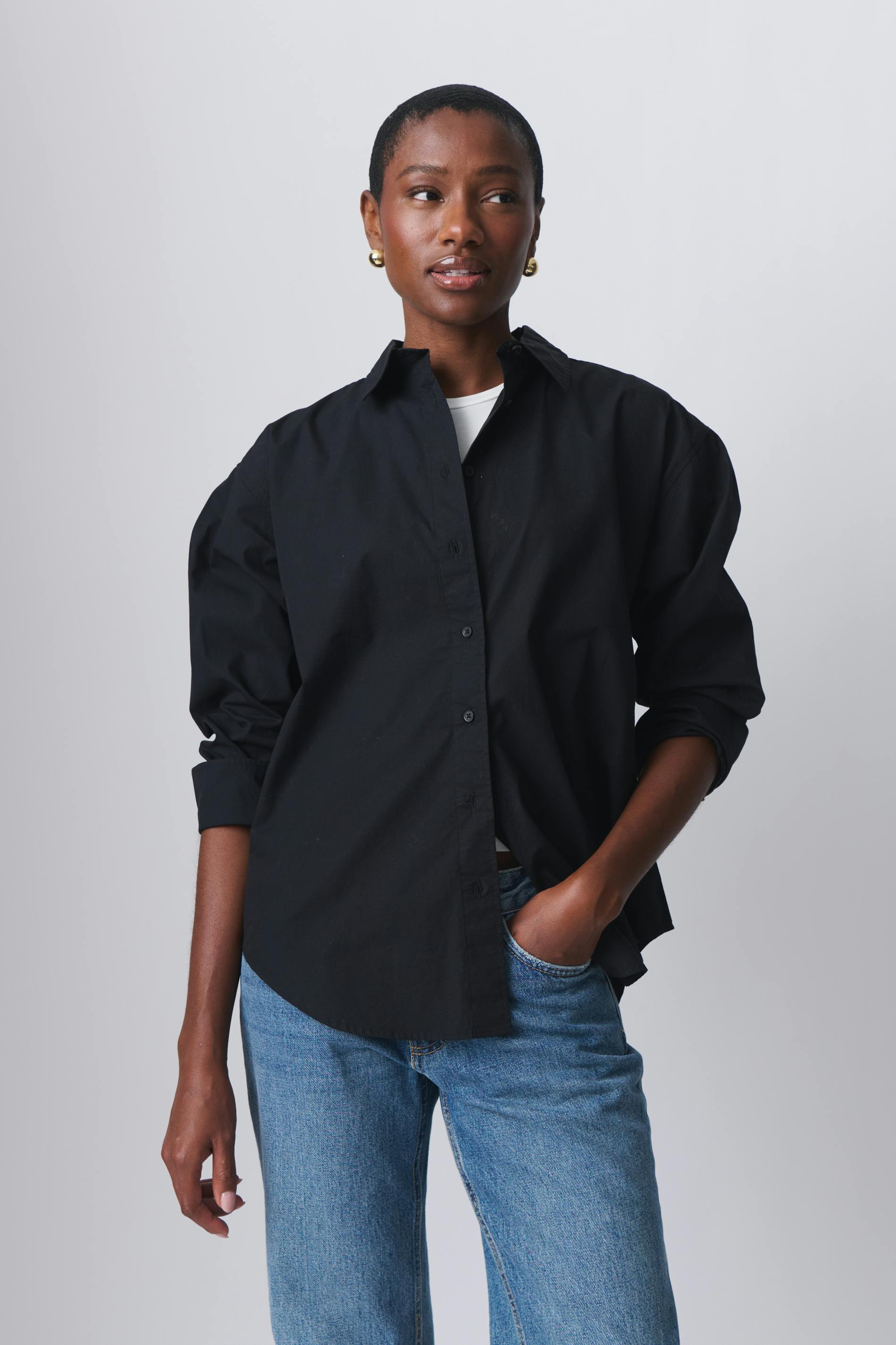 Poplin shirt