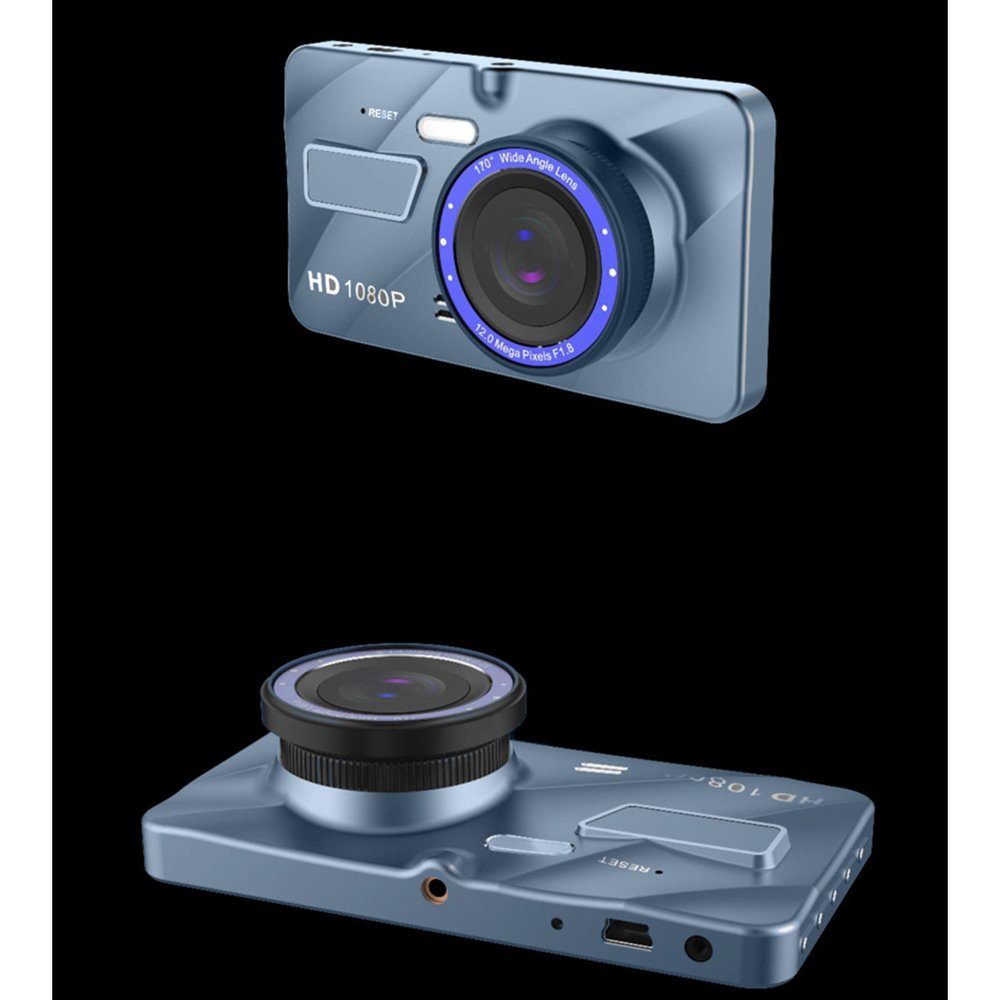 Devenirriche Dashcam Auto Dual 1080P Infrarot Nachtsicht Dash Cam Vorne Innen Dashcam