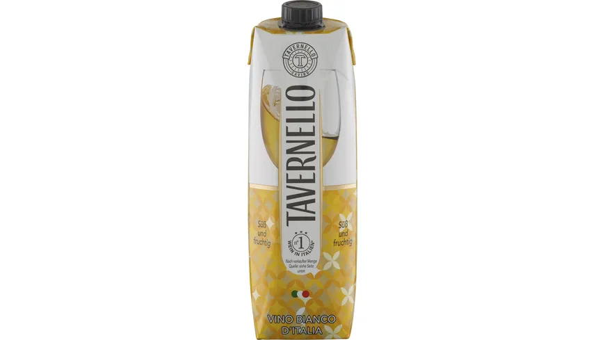 Tavernello Weißwein Süß & Fruchtig 1 l