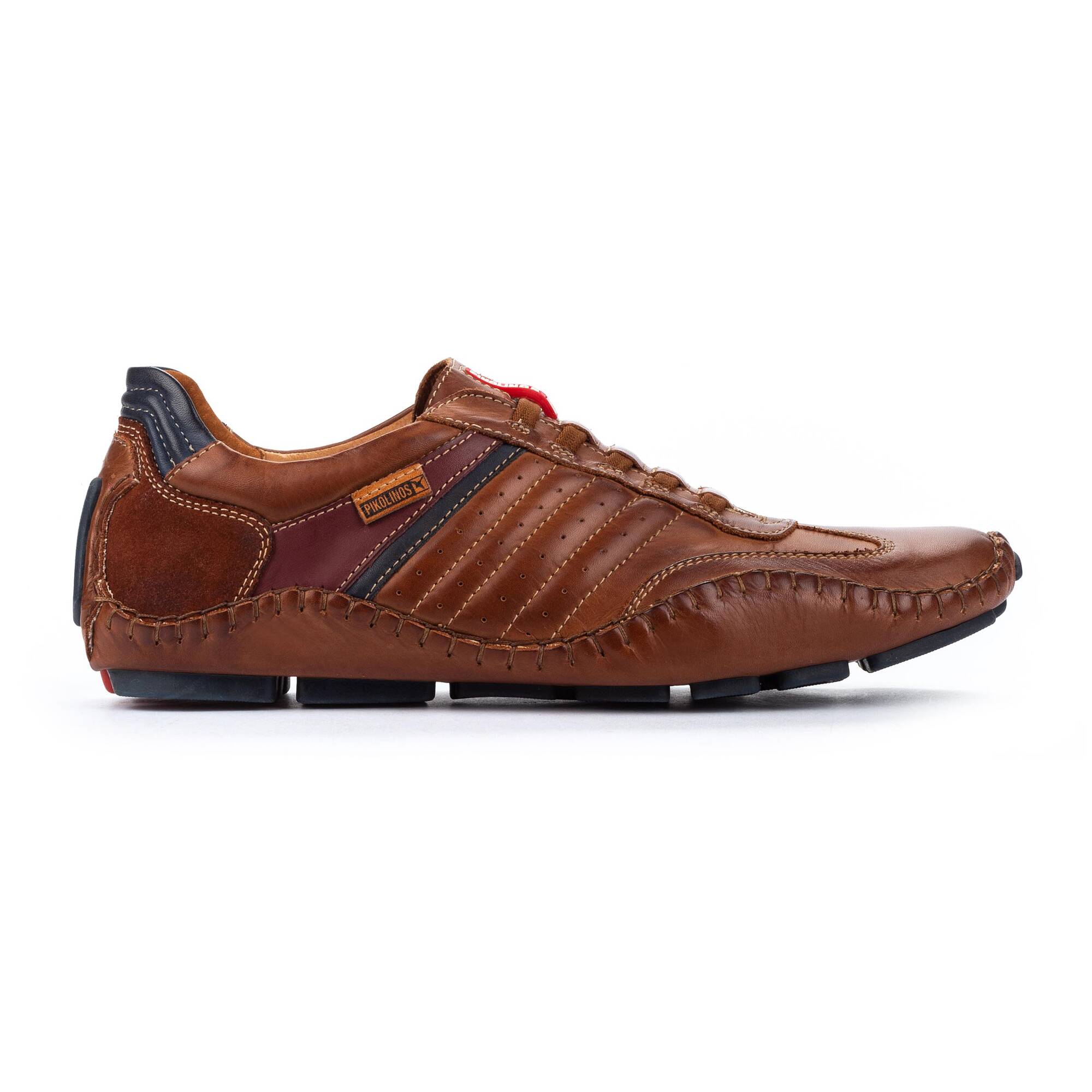 Buty sportowe męskie z gumką - SKÓRA