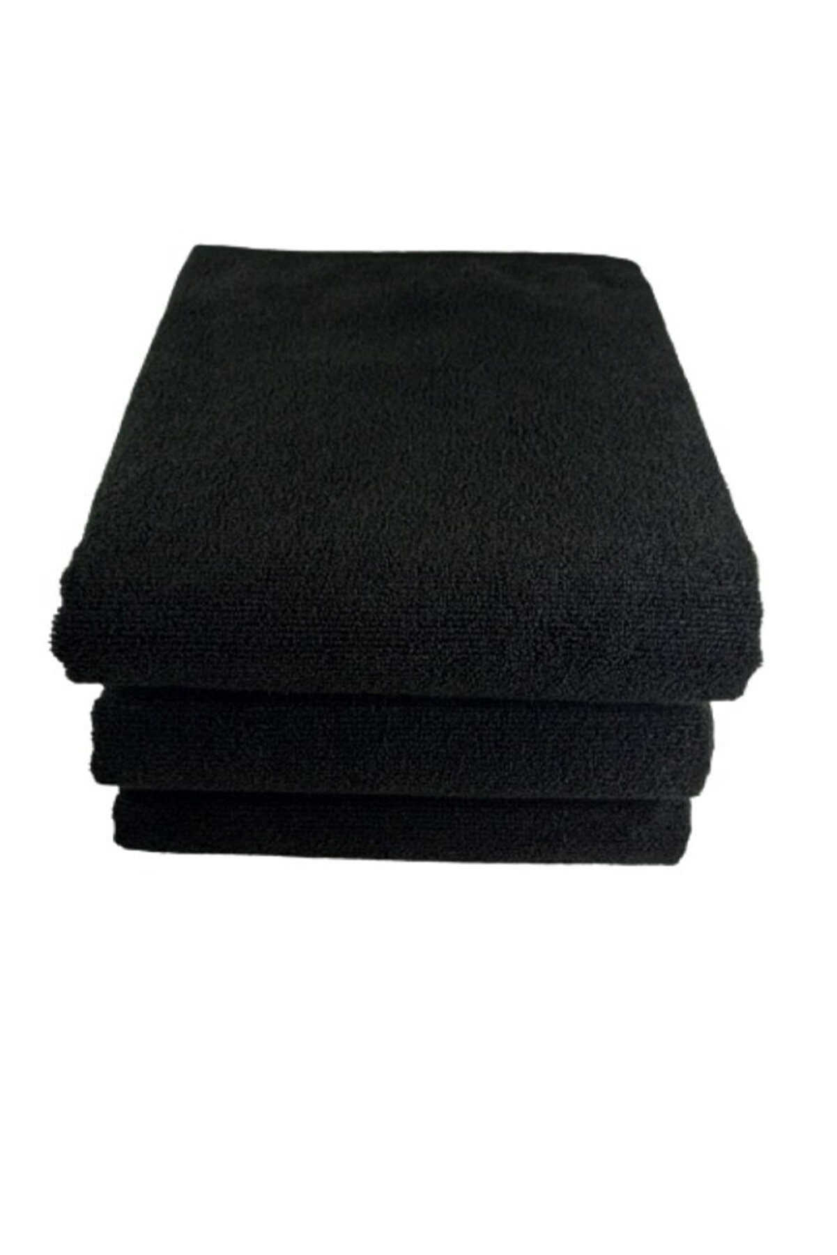 cwonlineshop Handtuch Set Duschtuch Badetuch Frottee 100% Baumwolle, (Spar-Set, 4-tlg), 4 Teilig oder 8 Teiliger Set (Handtuch (50x90 cm) Schwarz
