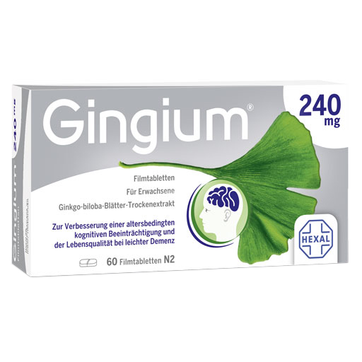 GINGIUM 240 mg Filmtabletten  60 St  Filmtabletten