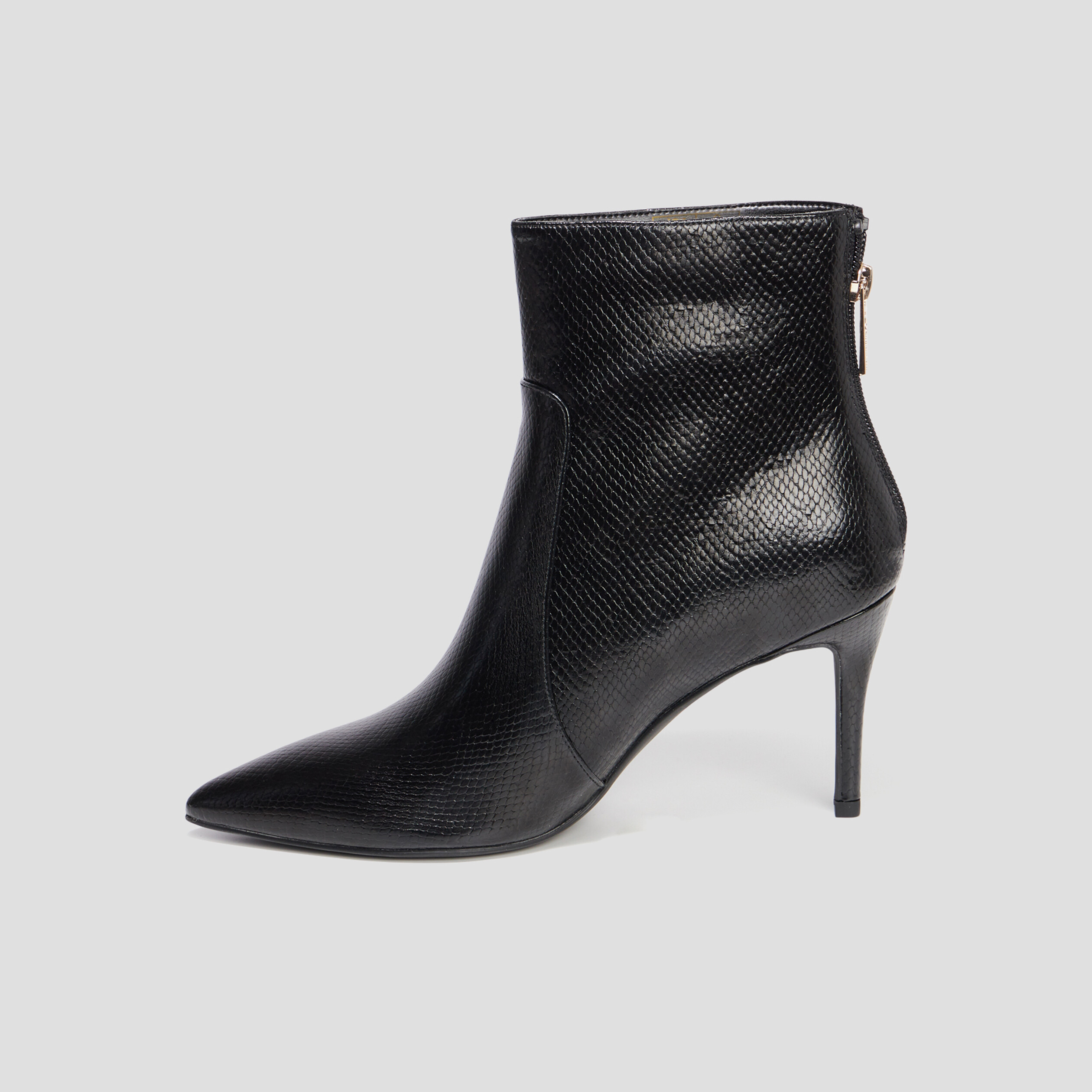 Bottines à talons bouts pointus noir femme | La Halle
