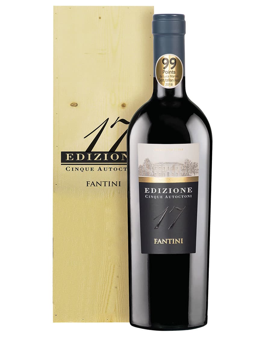 Cinque Autoctoni Edizione 21 Fantini Farnese Magnum 1,5 ℓ, Caisse bois