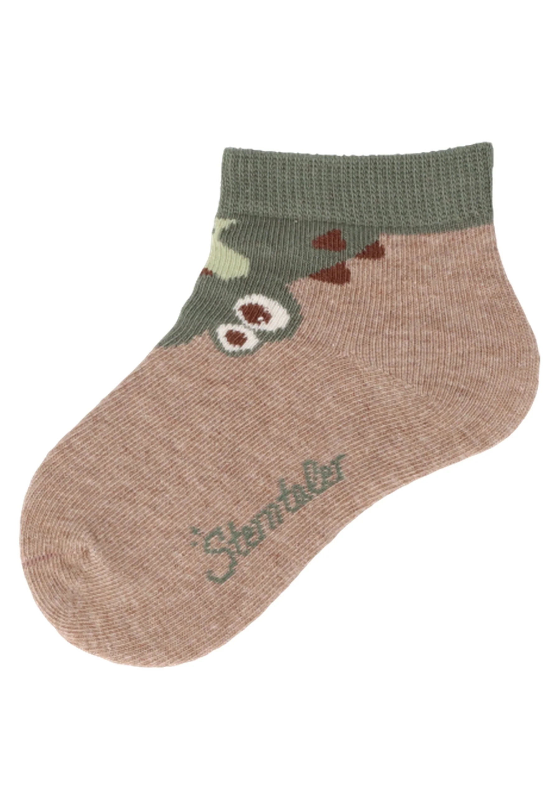 Socken im 3er Pack mit Motiv Tiere in versch. Farben