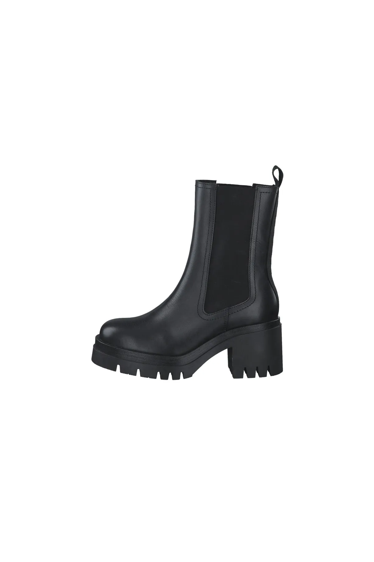 Tamaris  Stiefelette - Schwarz - Blockabsatz