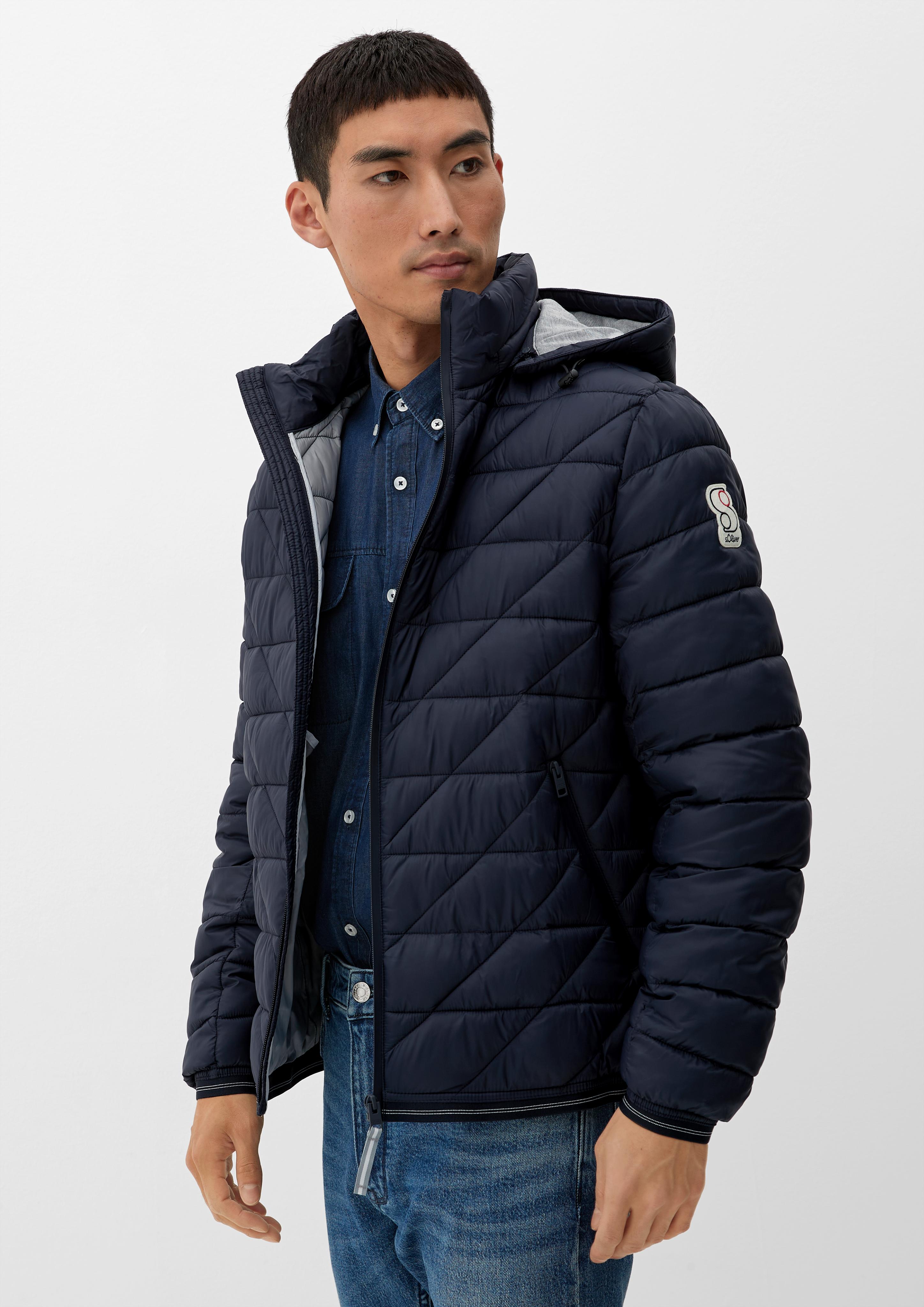 Steppjacke mit abnehmbarer Kapuze  2127131-5958