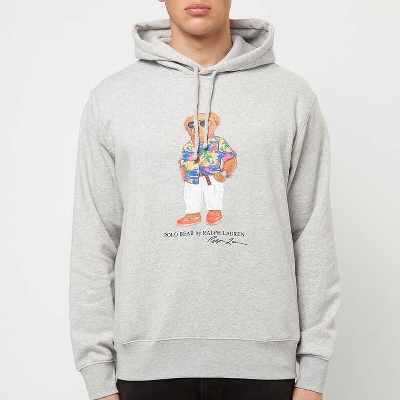 Polo Ralph Lauren Hoodie Spring Beach Bear grey