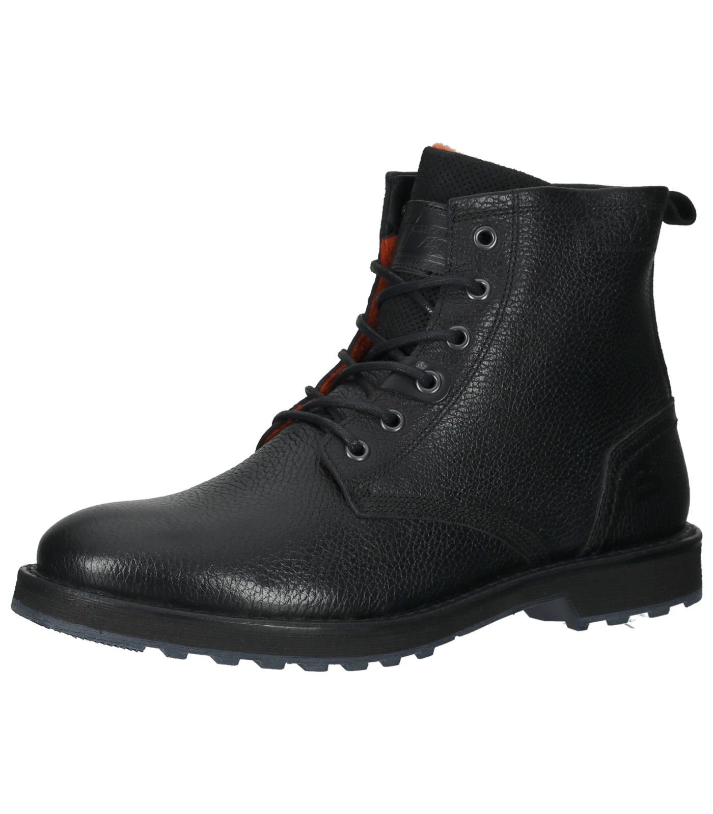 Bullboxer Stiefelette Leder Schnürstiefelette