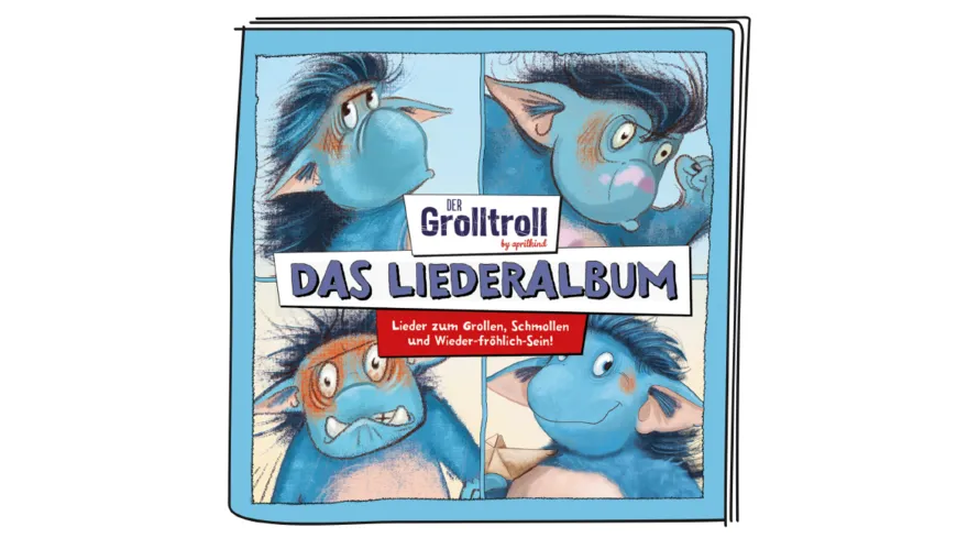 tonies - Hörfigur für die Toniebox: Der Grolltroll: Das Liederalbum
