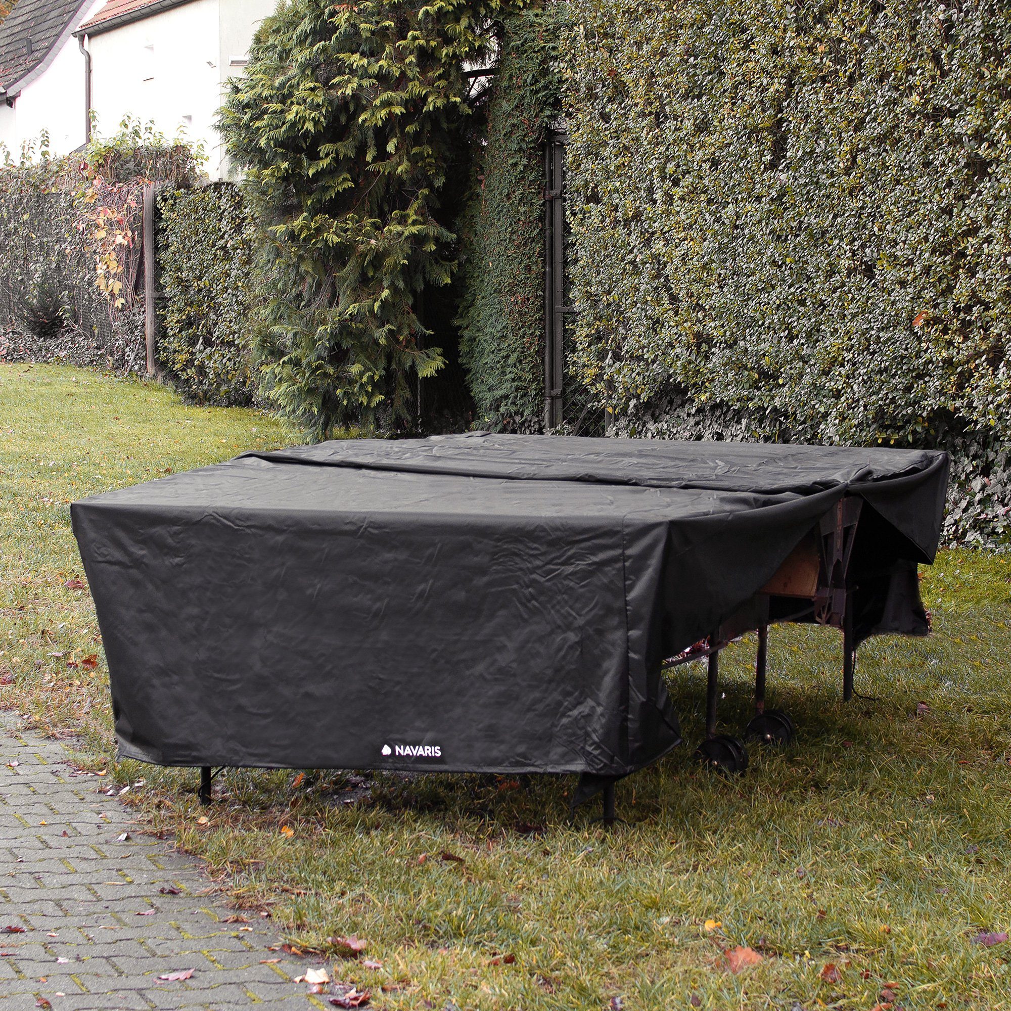 Navaris Gartenmöbel-Schutzhülle Abdeckung Schutzhülle Hülle für Tischtennisplatte - Abdeckhaube