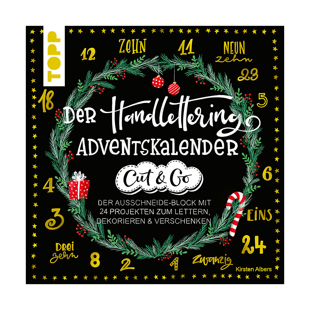 Der Handlettering-Adventskalender - Cut & Go