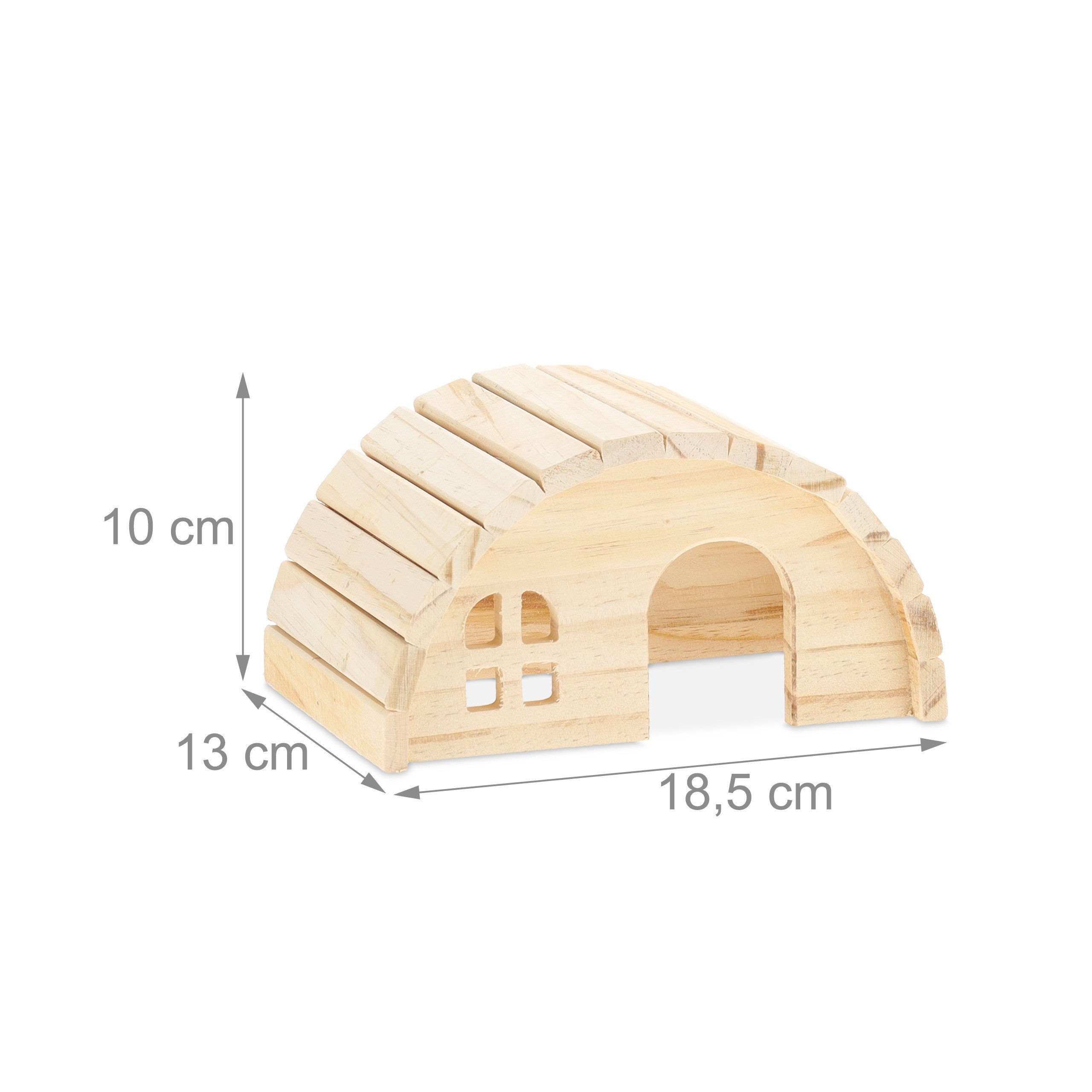 relaxdays Nagerhaus Hamsterhaus aus Holz