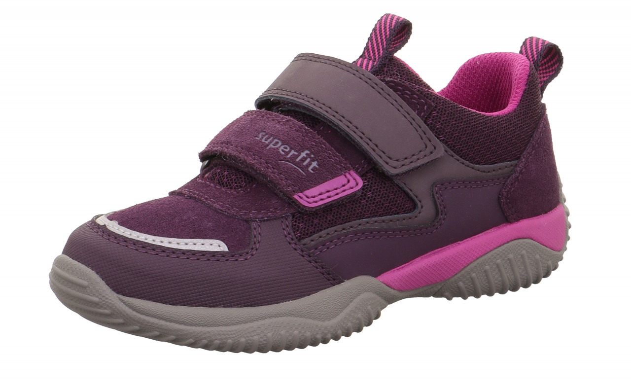 STORM - Lila/PinkSneaker low mit Klettverschluss