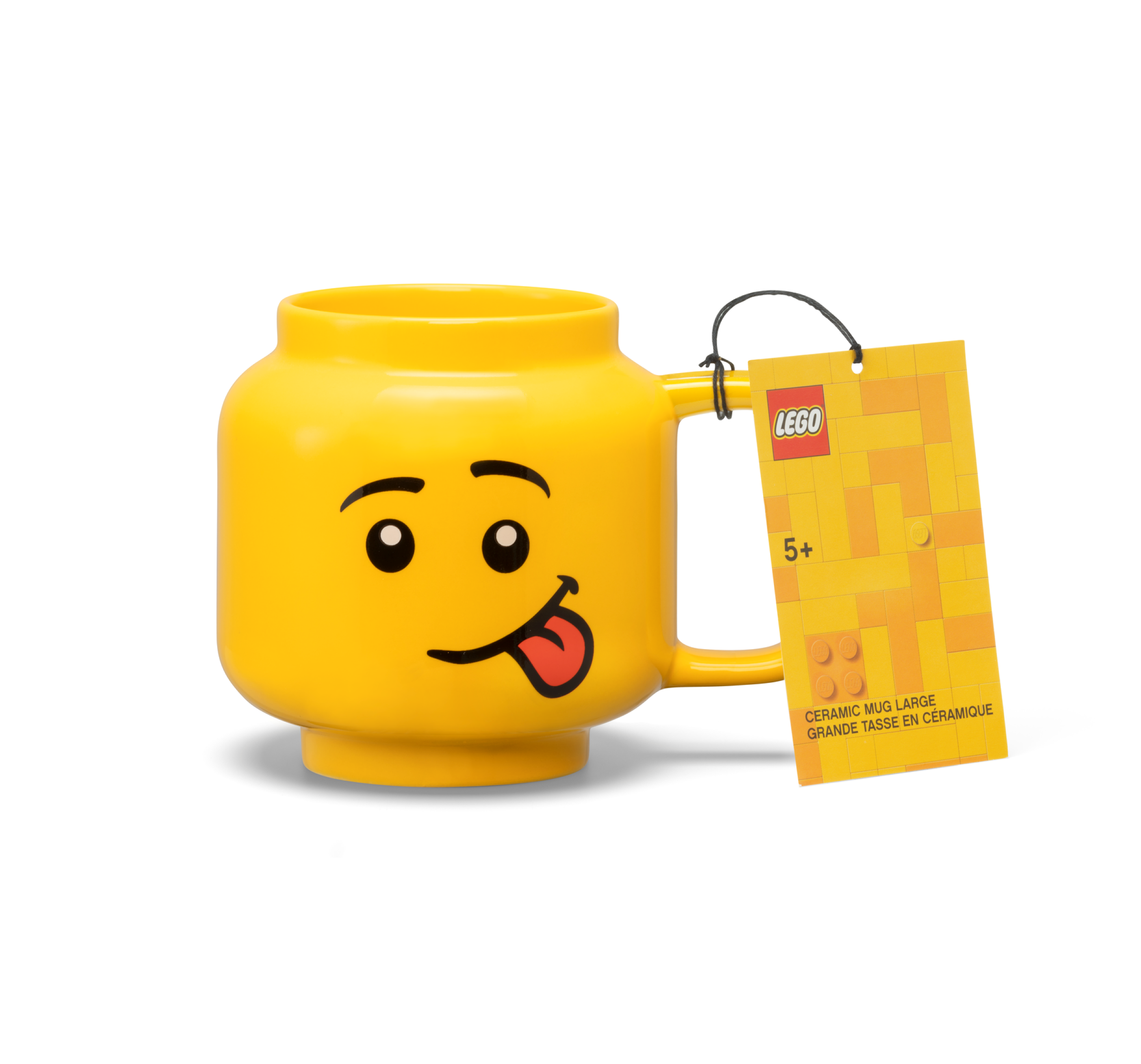 Keramikbecher mit albernem Gesicht 5007874