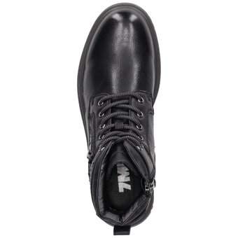 7MILES Schnürstiefelette in schwarz