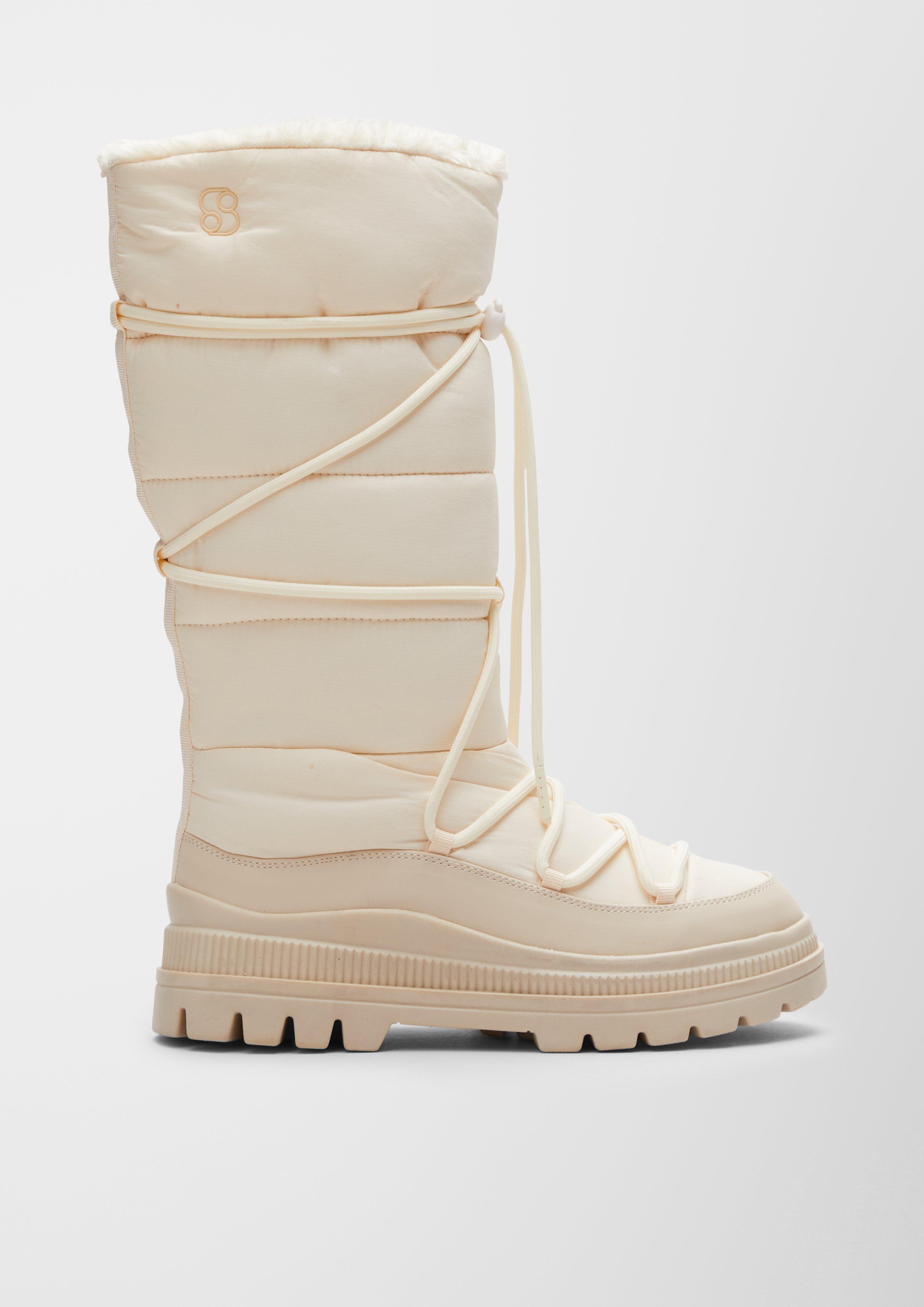 Gefütterte Stiefel mit Steppung  6006621-462