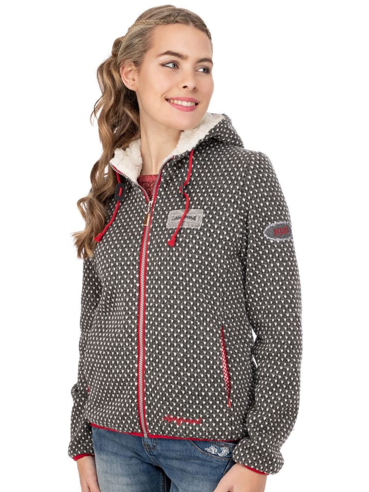 Almgwand Jacke MUENSTERHOEHE in anthrazit günstig kaufen