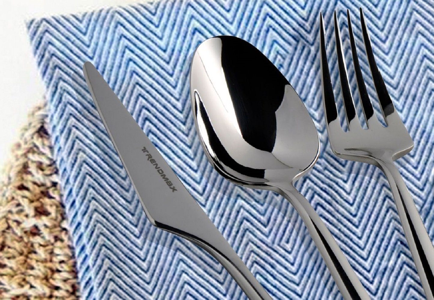 ZELLERFELD Besteck-Set Besteckset 36 teilig für 6 Personen Edelstahl 18/10 Silber Mehrzweck