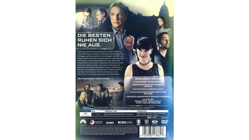 NCIS - Season 15  [6 DVDs]