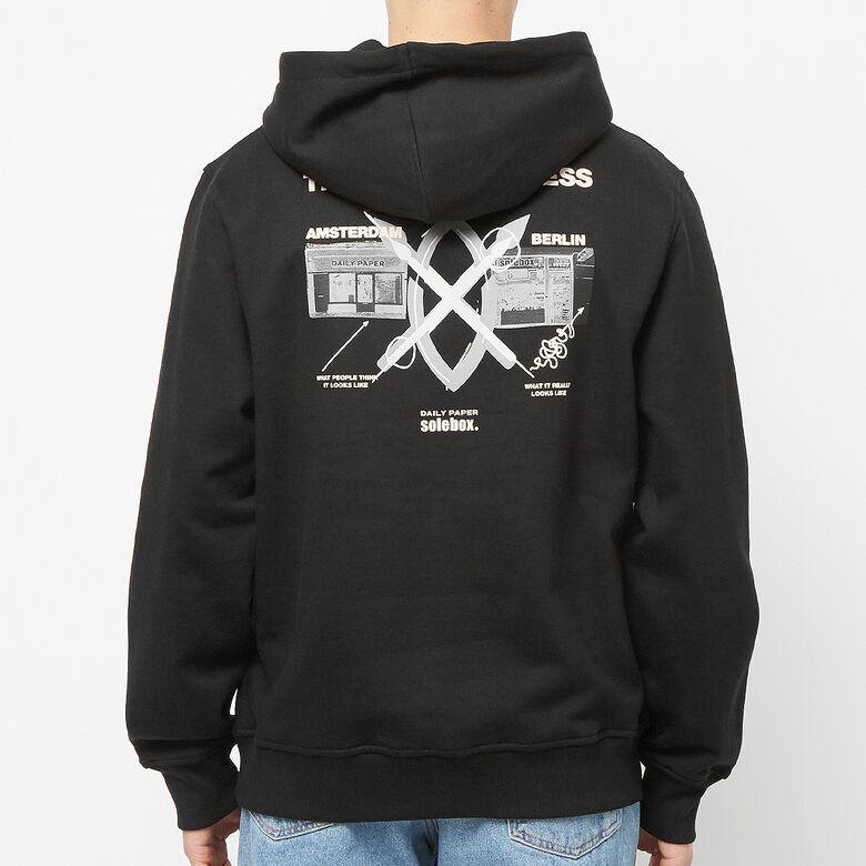 solebox x Daily Paper Hoodie black