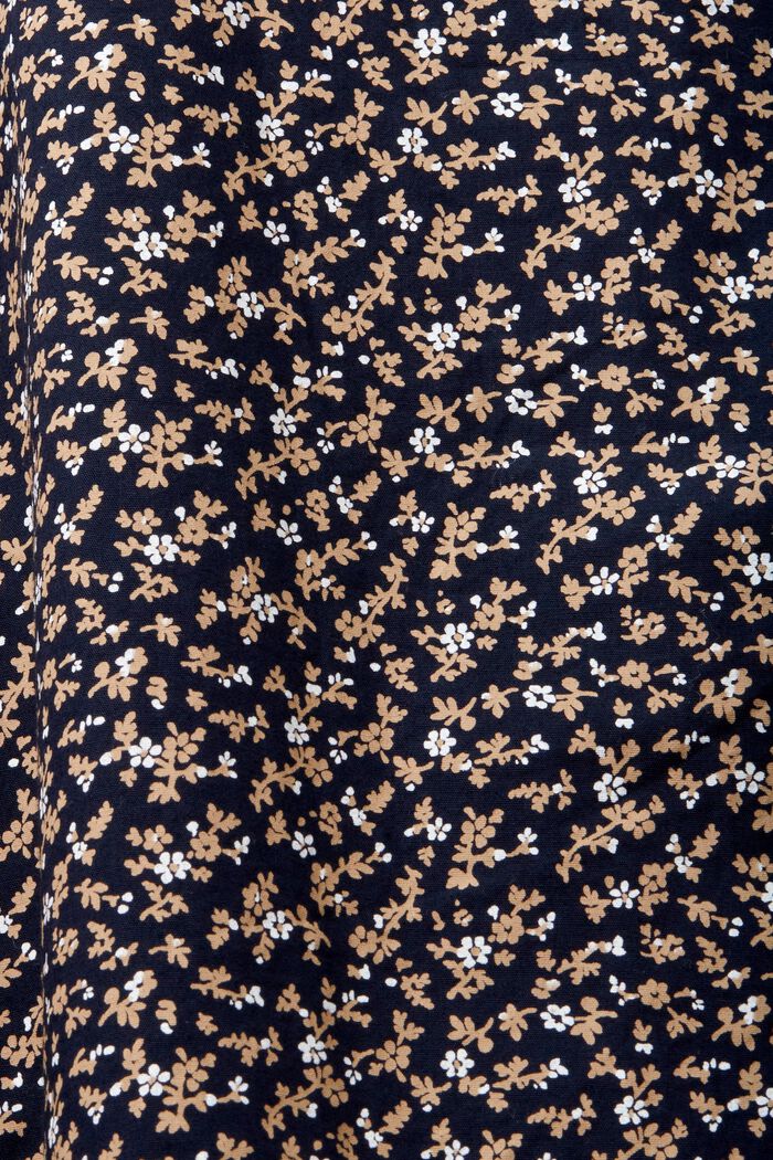 Slim-Fit-Hemd aus Baumwolle mit Muster