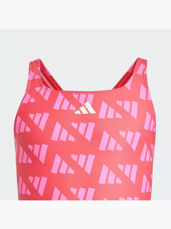 adidas Logo Graphic V-Back Kids Badeanzug