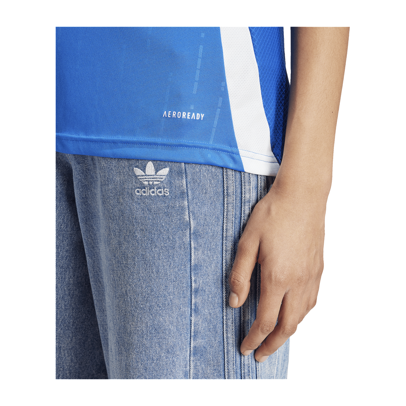 adidas Italien Trikot Home EM 2024 Damen Blau