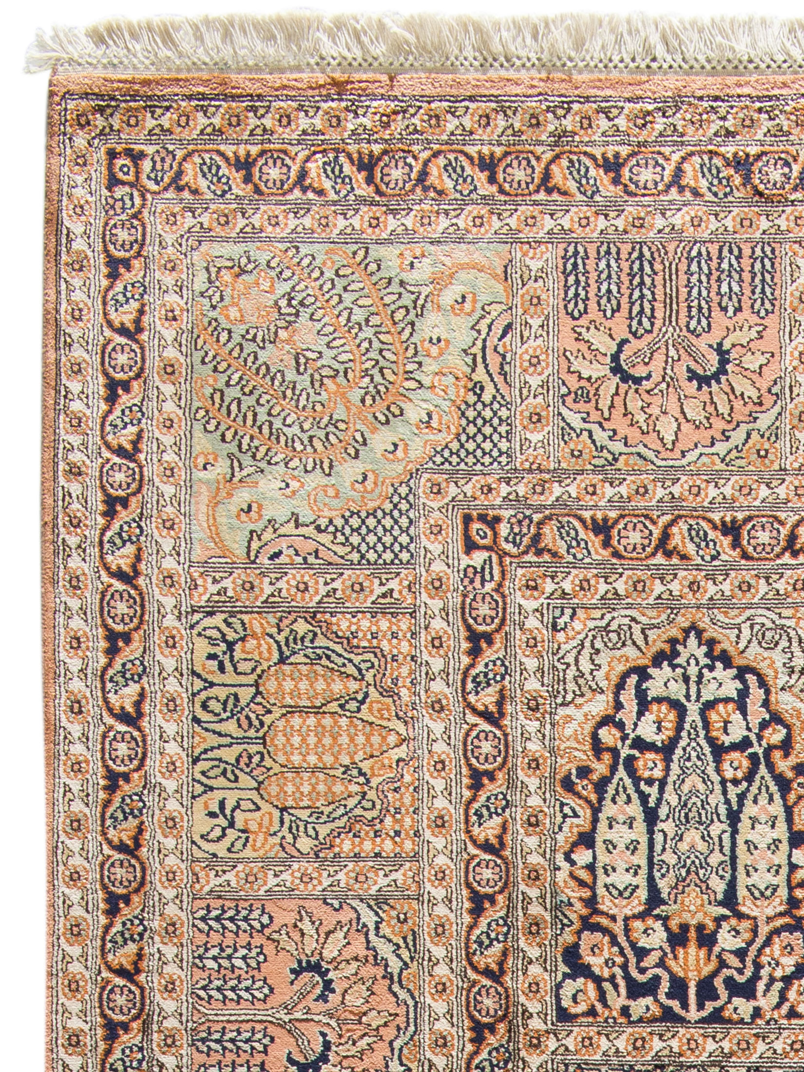 Kaschmir Seide 18/18 ca. 199 x 295 cm, Unikat / Einzelstück