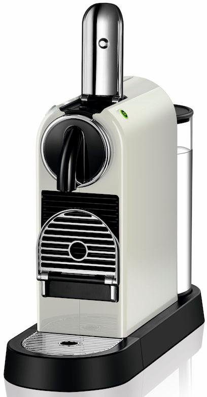 Nespresso Kapselmaschine CITIZ EN 167.W von DeLonghi, White, inkl. Willkommenspaket mit 7 Kapseln