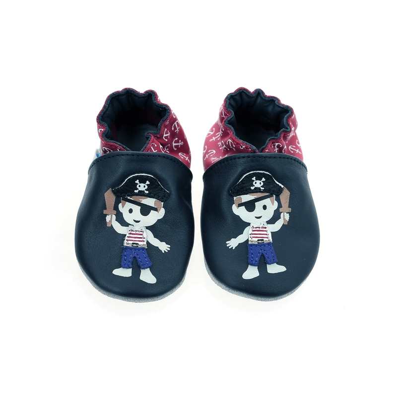 Chaussons cuir Caribbean Boy