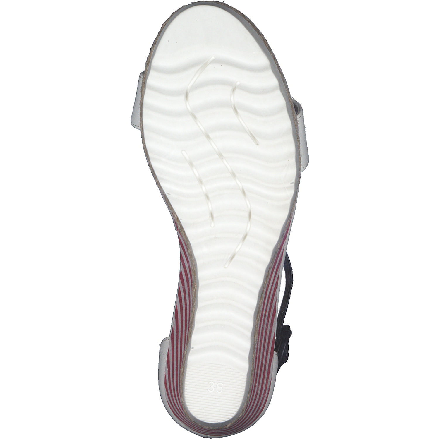 Marco Tozzi 88703, Klassische Pumps, Damen, Weiß/Blau