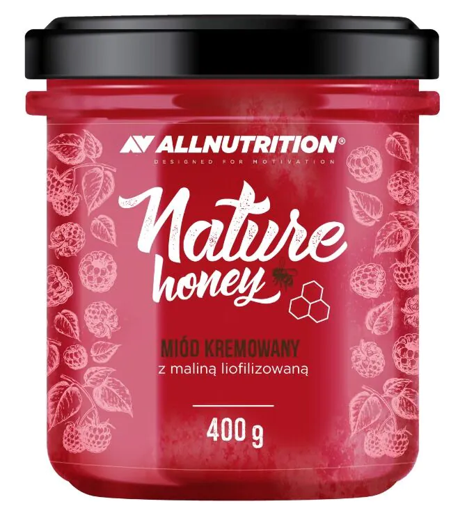 Allnutrition Nature Honning Hindbær - honning 400 g