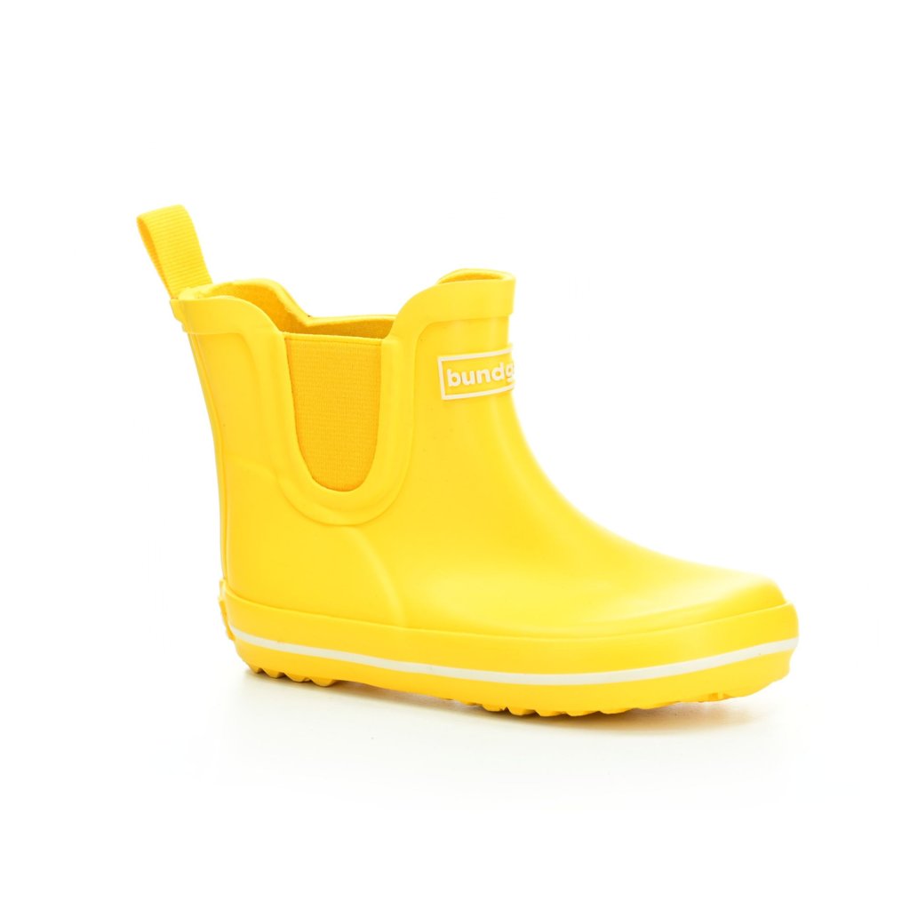 Bundgaard Charly Low Yellow Barfuß-Gummistiefel