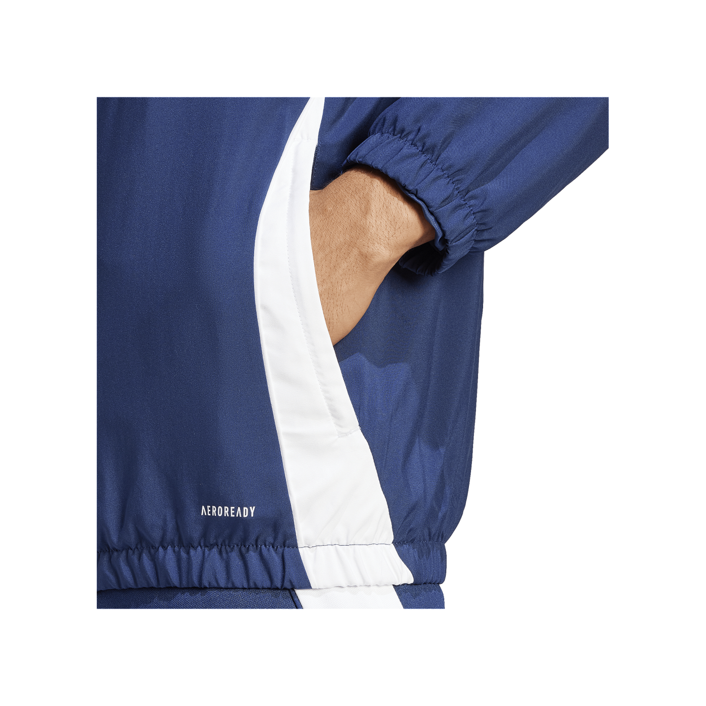 adidas Tiro 24 Windbreaker Blau Weiss