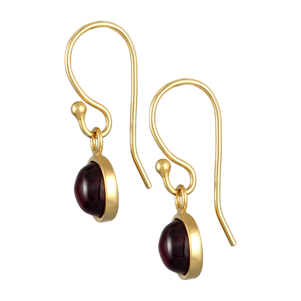 Elli PREMIUM Elli PREMIUM Boucles d'Oreilles Femmes Pendentif d'oreilles Basique Rond avec Gre Boucles d'oreilles