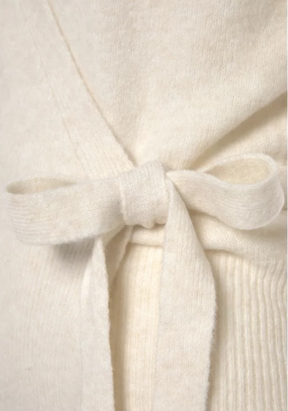 Wickelstrickjacke