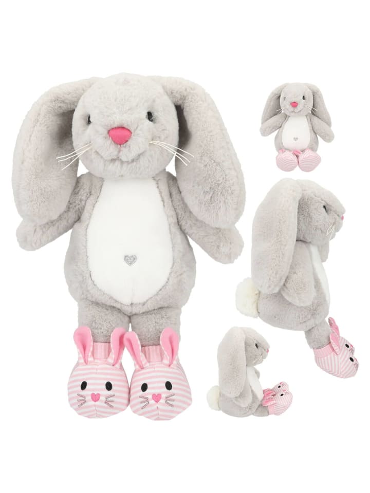 Depesche Kuscheltier Princess Mimi Plüsch Hase Nelly Grau Mit Schühchen 21 cm günstig kaufen onesize