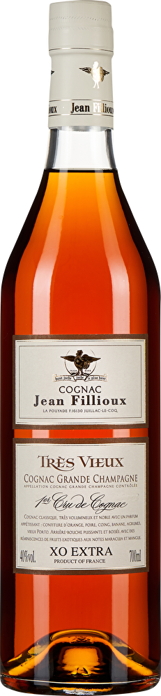 Jean Fillioux Cognac Très Vieux 1er Cru XO Extra 0,7 Liter im Geschenkkarton