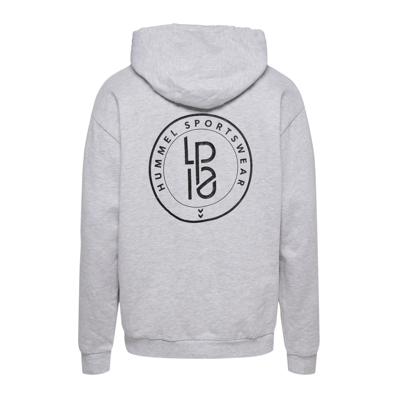 Hummel hmlLP10 Boxy Hoody Grau F2010