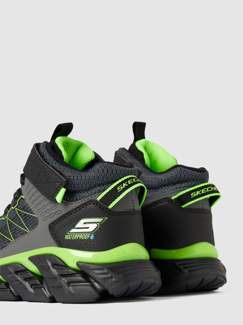 High Top Sneaker mit Label-Details Modell 'SURGE' in schwarz