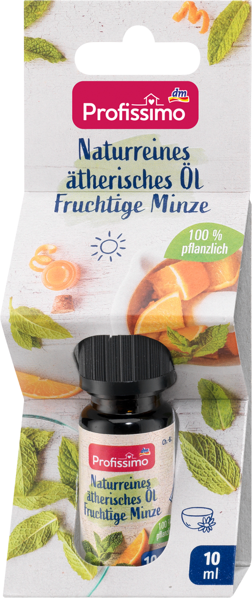 naturreines ätherisches Öl Fruchtige Minze, 10 ml