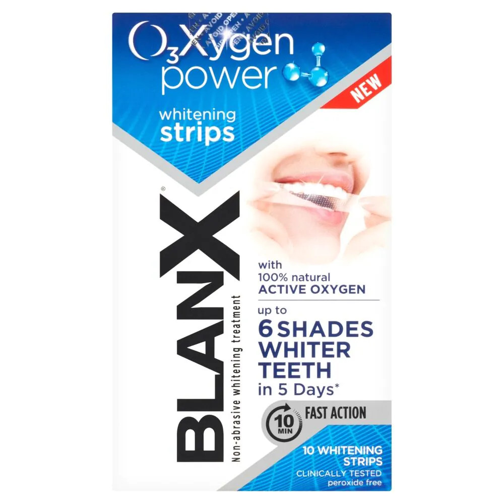 Ταινίες λεύκανσης Blanx O3X 10 τεμάχια